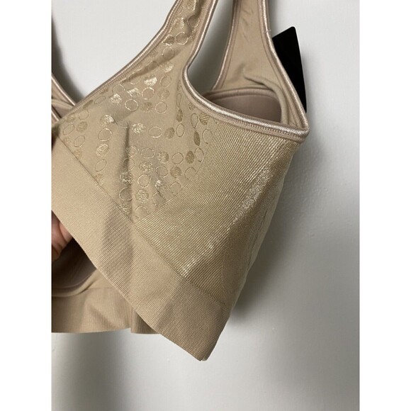 Bali Bra Women's Plus Size 2X DD Beige Wirefree Comfort Seamless Full Coverage - Picture 10 of 12